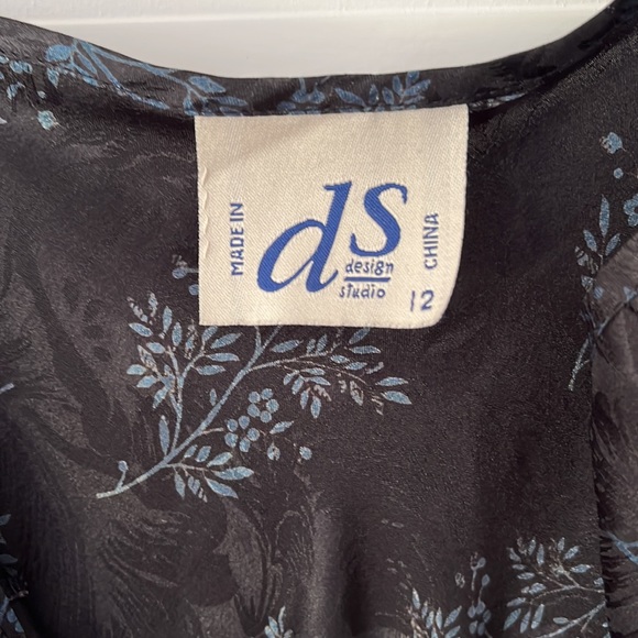 Black Slip Dress - Picture 3 of 4